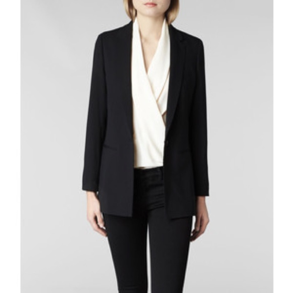 Allsaints Black Carina Blazer Sz. 8